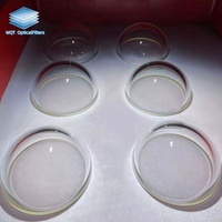 Optical Lenses Fused Silica/Sapphire Protective Function Precision Optics Dome Lens