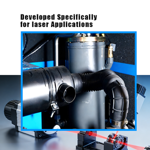 Compressore d'aria a vite specifico per laser da 11 kW con VFD a pressione costante, filtrazione multistadio e sistema di raffreddamento ad alta efficienza - Product Image 5