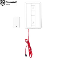 Alarme pour personnes âgées SOS GSM ABS 4G, bouton d'urgence vocal à une touche, alerte SMS, panneau avec pendentif de cou étanche, Tuya Smart