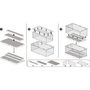 ตู้โชว์อะคริลิคสำหรับฟิกเกอร์ขนาดเล็ก ตู้เก็บของเล่นรถยนต์ ตู้โชว์ฟิกเกอร์เลโก้ ตู้โชว์มินิฟิกเกอร์อะคริลิค - Product Image 5
