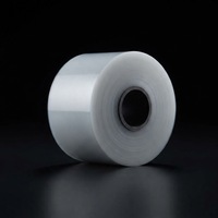 Film rétractable PE imprimé sur mesure pour l'emballage de bouteilles de boissons, film thermorétractable transparent avec logo de marque imprimé