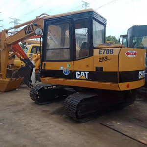 A Used Second-hand Excavator Earth-moving Machinery <b>Cat</b> E70B of Sale - Product Image 1