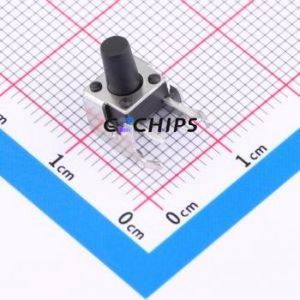 TS-6690VHK Tactile Switch Through hole Component (THT),6x6mm Switch 2.5N 6mm 6mm 9mm - Product Image 1