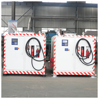 Station de carburant mobile mini 4000L 5000L 6000L, réservoir portable monté sur châssis pour chantier de construction