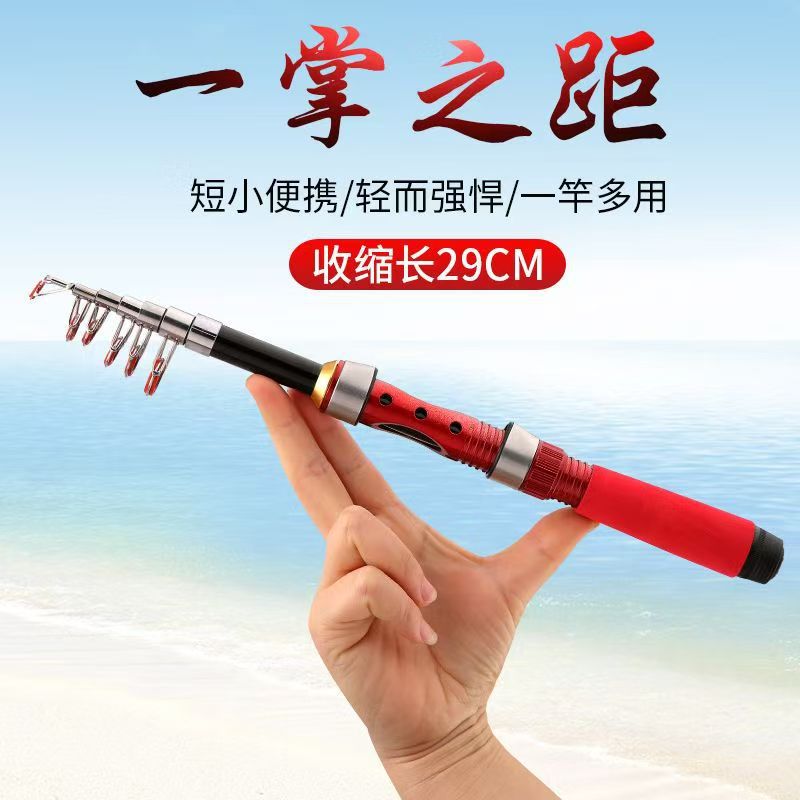 Red small sea rod