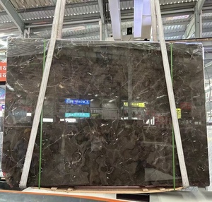 Custom <strong>Dark</strong> <strong>Emperador</strong> <strong>Marble</strong> Polished Slab Tiles Modern Interior Design for Warehouses Economically Priced Natural Stone Floor - Product Image 4