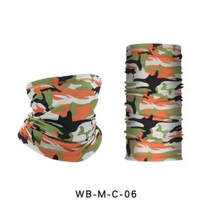 Mascarilla Facial Mocell de Alta Calidad, Universal, Color Camuflaje, para Deportes Acuáticos, Protección UV - Product Image 3