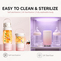 Appareils pour bébés : Chauffe-biberons et stérilisateurs 150W, chauffe-biberon détachable, chauffe-lait rapide à batterie pour bébé
