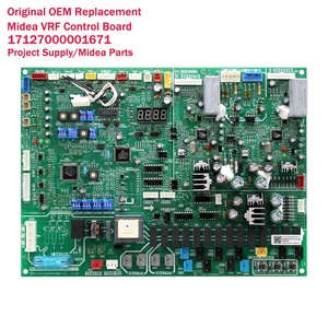 แผงควบคุมหลัก17127000001671 Midea VRF กลางแจ้งชิ้นส่วนอะไหล่ทดแทน HVAC สำหรับ4TVH0155D6000AA มีเทรน PCB - Product Image 1
