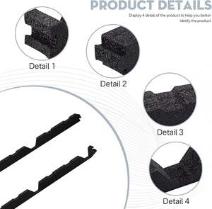 แผ่นซีลโฟมโปรไฟล์ยางแบบคลาสสิกปิดโลหะสำหรับแผ่นหลังคาลูกฟูกเหมาะกับแผ่นโลหะ - Product Image 6