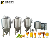 Offre Spéciale TEKBREW Fermenteur de bière isobare à double paroi Fermentation de bière en acier inoxydable 300 litres pour entreprise de bière artisanale