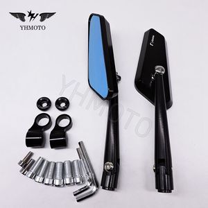 กระจกมองหลังกระจกมองหลังด้านข้างสำหรับยามาฮ่า R1 R3 R125 Z <span class=keywords><strong>1000</strong></span> 750 XVS950 GSR600 <span class=keywords><strong>virago</strong></span> อะไหล่ XJR1300 CNC - Product Image 2