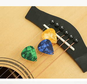 Bán buôn biểu tượng tùy chỉnh Celluloid Guitar Picks giá rẻ Acoustic-bass điện Ukulele dây cụ bộ phận & phụ kiện - Product Image 2