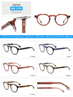 MB1576 Montures de lunettes en acétate personnalisées Lunettes optiques OEM Montures de lunettes de prescription d'usine