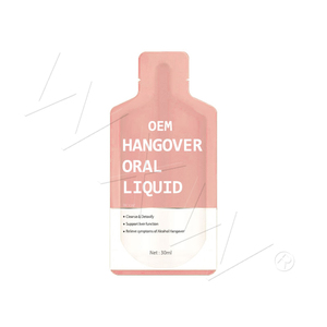 Shot de soulagement de la gueule de bois liquide avec chardon-marie Prix d'usine Ingrédients naturels pour les maux de tête et les nausées - Product Image 1