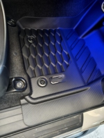 Tapis de sol robustes tout-terrain pour Wrangler, ensemble de tapis anti-rayures en TPE, 4 portes, imperméables pour Hilux Travo 2026