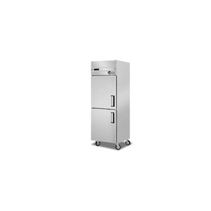 Compatible 2-Door Vertical Side-by-Side <b>Freezer</b> Stainless Steel Air-Cooled Kitchen Refrigerator D0.5L2F Kitchen <b>Freezer</b> 2 Doors - Product Image 3