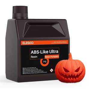 Résine pour imprimante 3D ELEGOO Ultra Photopolymer, couleurs fluorescentes type ABS, haute résistance, compatible UV-C 365-405nm, B0F8QK2XT4 - Product Image 2