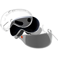 Étuis en TPU transparents pour Apple Vision Pro, Housse de protection souple transparente pour accessoires Apple Vision Pro VR