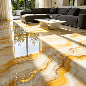 Revêtement de sol en résine époxy pigmentée Alida 100 % solide, résistant aux UV, pour sols métalliques, adhésifs et scellants pour le travail du bois, application au pinceau - Product Image 3