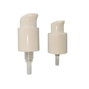 Pompa Dosatrice in Plastica Bianca 20/410 24/410 Personalizzata, Antigoccia e Durevole per Confezioni Cosmetiche - Product Image 1