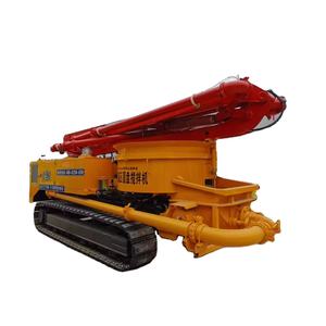 Nouveau produit : Pompe à béton sur chenilles avec télécommande sans fil, pompe à béton à flèche de mélange sur chenilles à vendre - Product Image 1