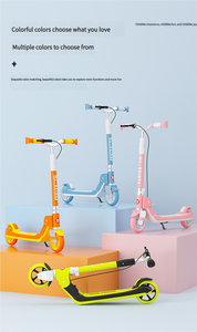 Voiture à roulettes pliable pour enfants de 3 à 12 ans, avec roues lumineuses, pour garçons et filles - Product Image 3