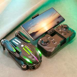 Dron D10 de Cuatro Ejes con Flujo Óptico, Motor sin Escobillas ESC, Evitación de Obstáculos, Control Remoto, para Fotografía Aérea, Juguete para Principiantes - Product Image 2