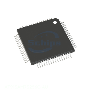 Componentes Electrónicos AT91SAM7S256C-AU de Canal Integrado de 64 LQFP del Fabricante - Product Image 1