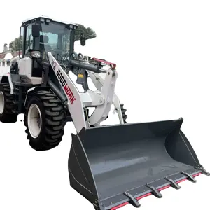 Euro V EPA HZM927 2.7 ton chinês pequeno compacto trator agrícola de jardim frontal mini carregadeira de rodas com CE ISO