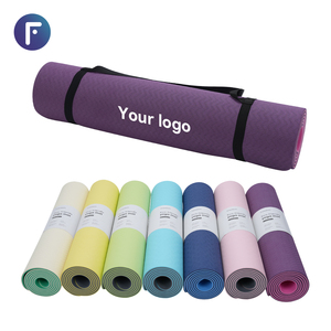 Tapis de yoga en <span class=keywords><strong>TPE</strong></span> résistant à l'usure, épaisseur 4-20 mm, motif personnalisé, <span class=keywords><strong>prix</strong></span> d'usine, tapis de yoga antidérapant - Product Image 1