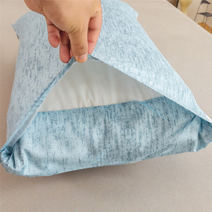 Parure de draps de luxe en microfibre égyptienne 200 fils, motif floral rayé, ultra douce, écologique, poches profondes, 3 pièces, vente en gros - Product Image 3