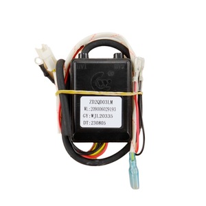 Allumeur Linghui ZD2QD03LM à impulsions pour cuisinière à gaz, plaque simple, taille standard, fixation par vis, protection anti-extinction de flamme - Product Image 1
