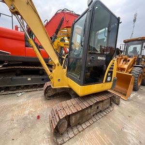 Mini-excavatrice sur chenilles PC60 avec godet de 0,25 m, moteur Komatsu de 65 kW, composants essentiels : moteur, engrenage, roulement - Occasion 2016, 6 tonnes - Product Image 6