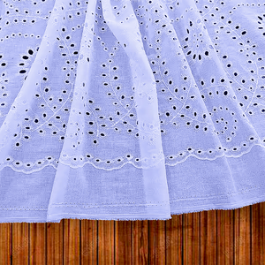 Tessuto africano con occhielli ricamati in cotone <span class=keywords><strong>100</strong></span>% abito in cotone - Product Image 2