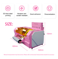 Mesin Laminator Printer 3DUV TPU -3D tebal Platinum PrRoll-to-Roll kondisi baru dengan DX7 kepala cetak 3D tebal TPU UV