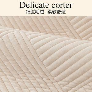 Ky Linear <b>Sofa</b> Cushions 145-185Cm Anti Slip Modern Striped Solid Color Modular <b>Sofa</b> <b>Cover</b> <b>For</b> Spring 2026 - Product Image 4