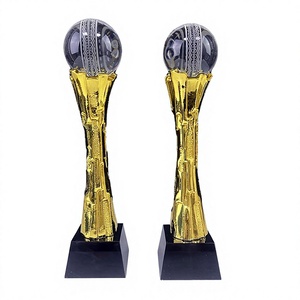UV Printed Golden Crystal Cricket <b>Trophy</b> <b>Plaque</b> Awards-Eco-Friendly Welcome Gifts MH-N910 - Product Image 3
