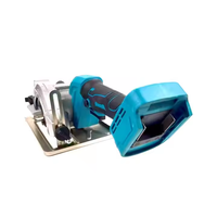 Meuleuse d'angle électrique sans fil industrielle portable 21V à batterie, 100mm 125mm, avec interrupteur à gâchette coulissant, en acier inoxydable pour surfaces