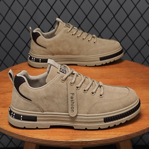 Chaussures de sport respirantes à semelle épaisse antidérapante pour hommes, chaussures décontractées légères et confortables, classiques et polyvalentes - Product Image 4