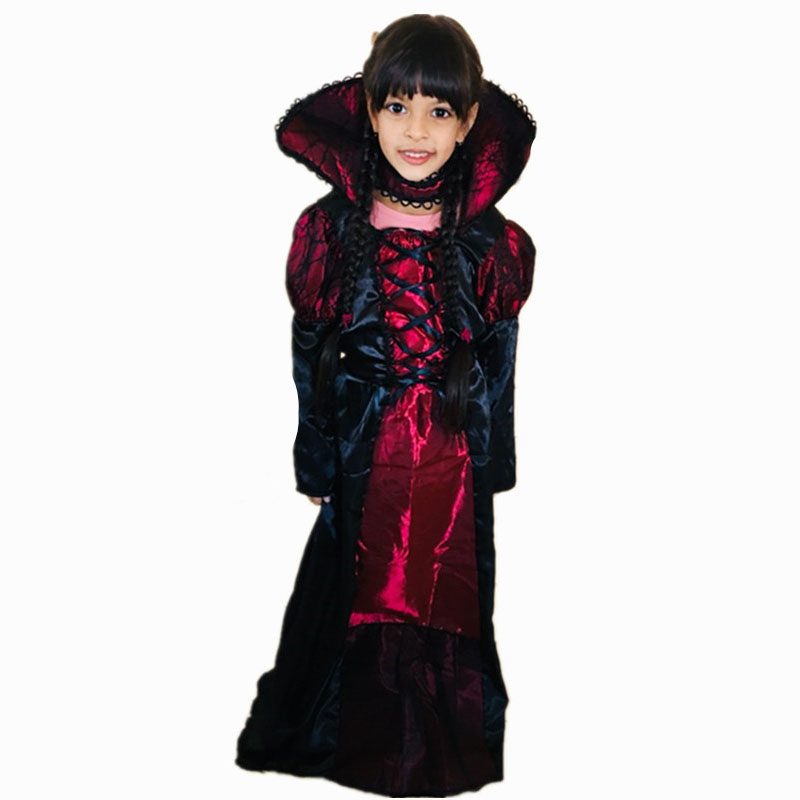 Disfraz De Vampiro Para Niño – Incluye Capa Con Cuello, Blusa, Pantalones, Colmillos Y Hoz, Tallas M, L Y XL, Para Halloween Y Carnaval