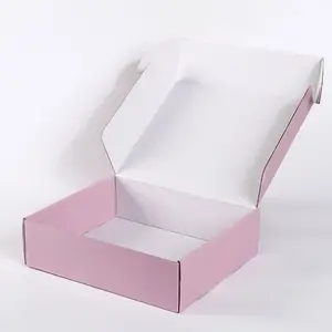 Attraente scatola per vestiti in cartone ondulato con stampa del Logo per l'imballaggio della confezione regalo Hijab Saree