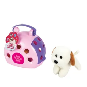 Pluche Hond Speelgoed Huisdier Carrier Set Voor Kids