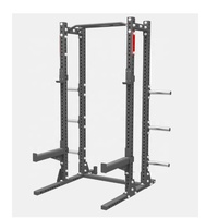 Utilisation commerciale Home Gym Fitness Equipment Squat Rack entraînement musculation acier demi-cages centrale électrique