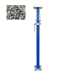 เสาค้ำเหล็กชุบสังกะสีแบบกลวง Q235 ทนแรงดัน สำหรับงานก่อสร้างแบบยืดหดได้ - Product Image 3