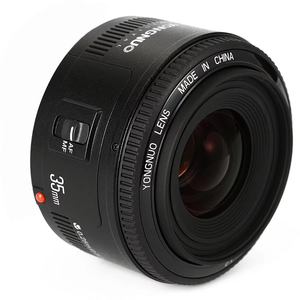 Objectif Yongnuo 35 mm OEM, objectif YN35mm F2.0, objectif grand angle fixe à mise au point automatique dorée pour 600d 60d 5DII 5D 500D 400D 650D 600D 450D - Product Image 5