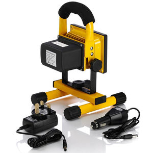 Projecteur de travail LED COB 10W orientable, lampe d'inspection, corps en aluminium, 6500K, IP65, pour bureau, usage résidentiel, jardin, DC/AC - Product Image 6