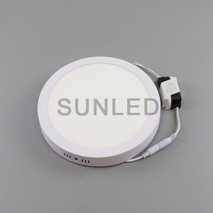<span class=keywords><strong>Panel</strong></span> de luz redondo pequeño montado en superficie 6w 12w 18w 24w - Product Image 2
