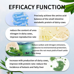 FARMJEWEL Aditivo <span class=keywords><strong>para</strong></span> Alimentos con DL-Metionina, Grado Mineral, Oligoelementos <span class=keywords><strong>para</strong></span> Rumiantes, Mejora la Producción de Leche, Aminoácidos - Product Image 5