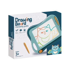 Juego de Juguetes Educativos Portátiles para Niños, Pizarra Magnética de Plástico para Dibujar y Colorear - Product Image 2